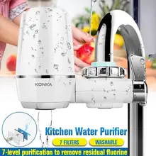 Torneiras de água da cozinha filtro lavável cerâmica montagem torneira purificador de água filtrar ferrugem bactérias remoção substituição filtro