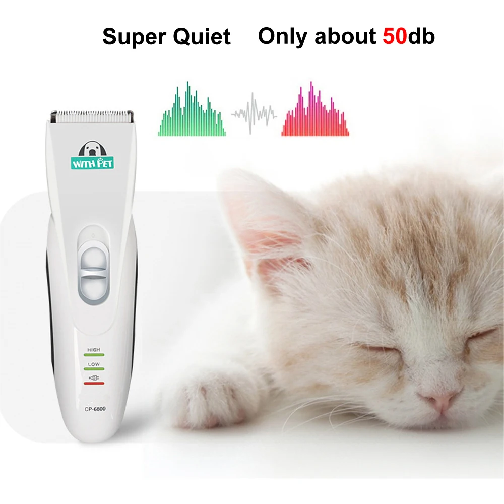 Pet Electric Hair Trimmer Rechargeable Dog Cat