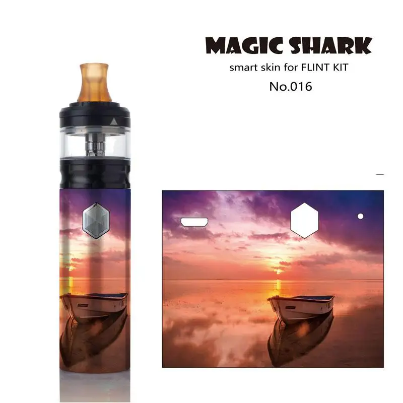 Magic Shark USA Flag Panda Leaf One Piece Vape Skin Sticker Film Vape Case for Geekvape Flint Kit 001-017 - Цвет: 016