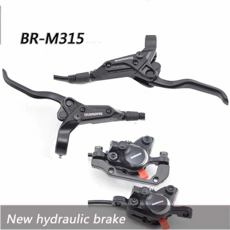 SHIMANO ALIVIO BR-M315 MTB горный велосипед гидравлический дисковый тормоз в сборе части велосипеда MTB масляный дисковый тормоз в сборе - Цвет: M315