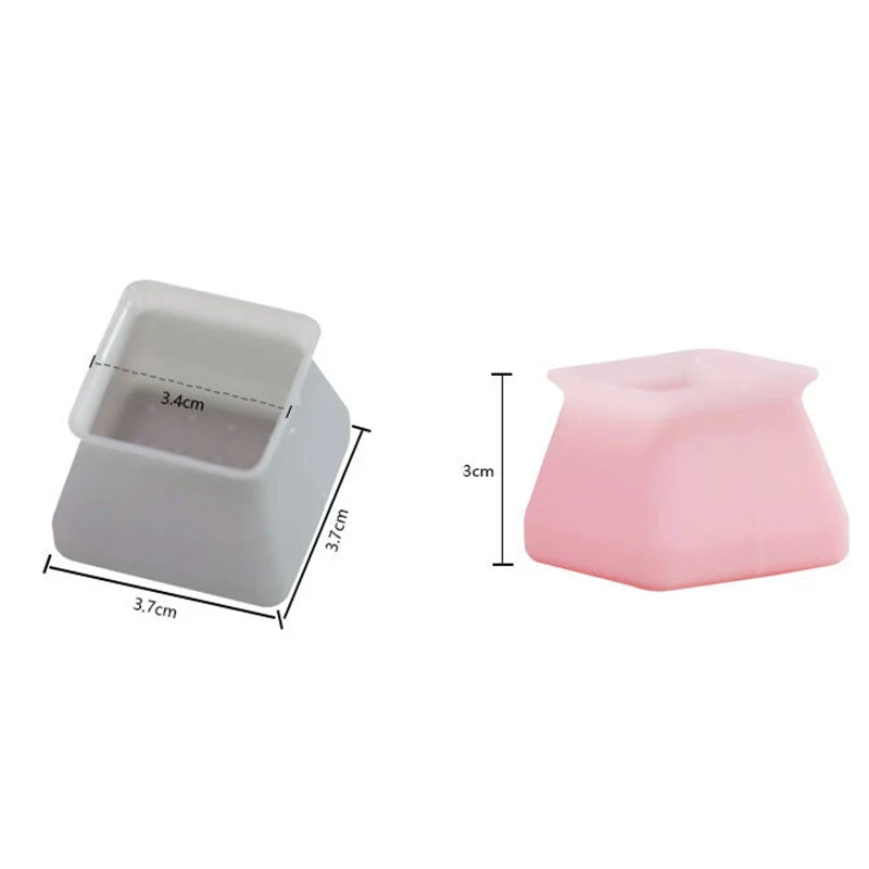 4/8/16 Pcs Furniture Protector Silicone Protection Cover Square For Chair Leg Floor Protector Silent Anti-Skid Chair Protector 6