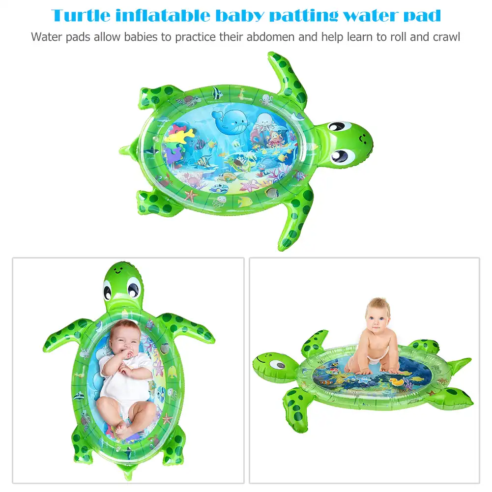 turtle tummy time mat