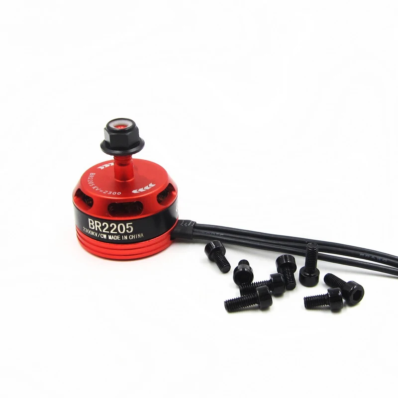 cw Racerstar 2205 BR2205 2300KV 2-4S бесщеточный двигатель CW/CCW для QAV250 ZMR250 260 280 RC Multiroto - Комплект: cw