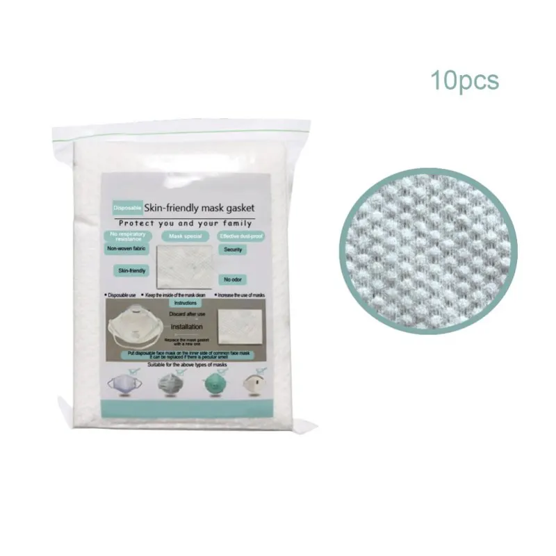 

10/20/50pcs Air Mask Fiters Anti Dustproof Filter Disposable Mask Pad PM2.5 Masks Protective Breathable Replaceable Filter