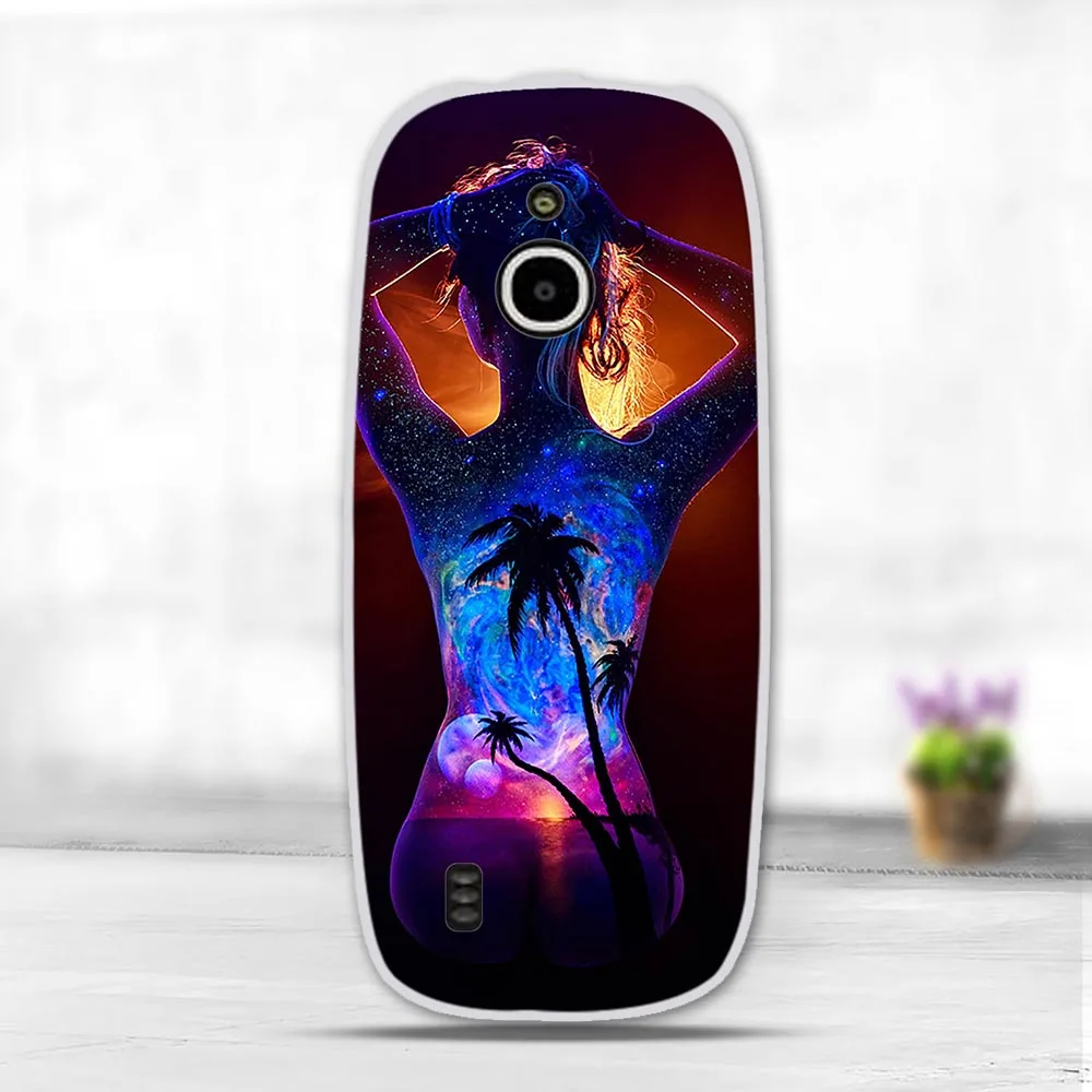 3 2," для Funda Nokia 3310 чехол силиконовый мягкий ТПУ задняя крышка для Nokia 3310 3g 4G мобильный чехол для телефона чехол для Capa Nokia 3310 сумка - Цвет: 3