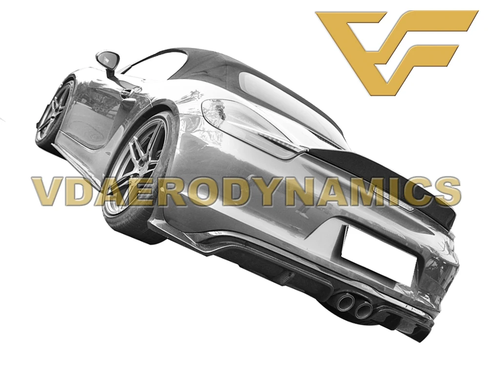 Подходит для 13-15 981 Porsche Cayman Boxster VAD-CT из углеродного волокна полный комплект для тела передняя губа задняя губа диффузор боковые юбки