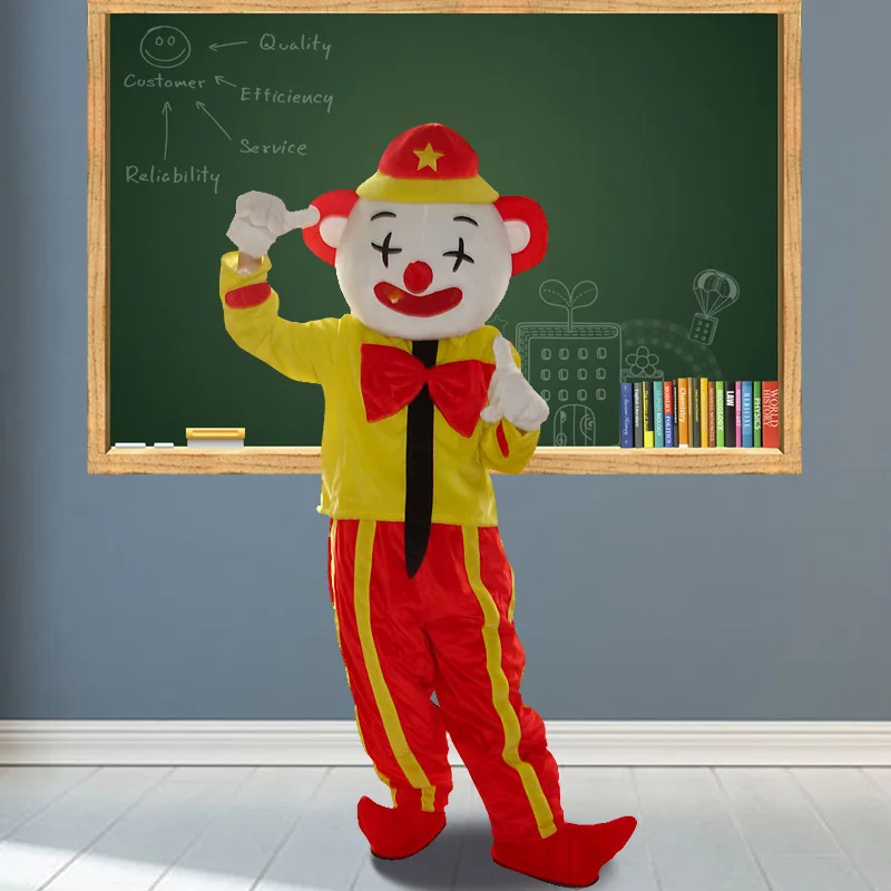 

Factory direct sale Custom Mr. clown Mascot Costume Adult Halloween Birthday party cartoon Apparel Cosplay Costumes