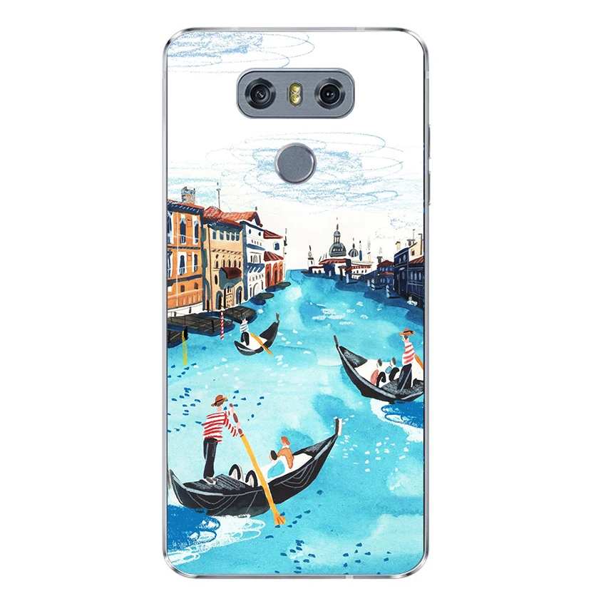 Ciciber живопись для LG K10 K8 K7 K4 2017 2018 K9 K11 Мягкий Силиконовый ТПУ V40 V35 V30 V20 THINQ G7 G6 G5 G4