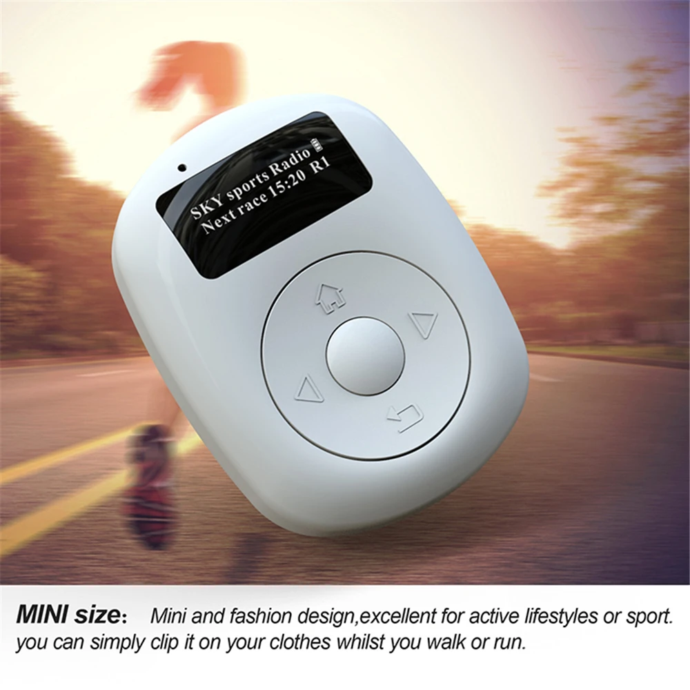 

Mini DAB/DAB+/FM Radio with Bluetooth Portable Ddigital White Noise Radio