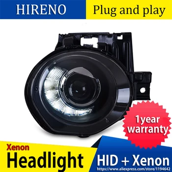 

Car Styling for Nissan JUKE headlights 2013 2014 2015-2018 led ESQ headlight Head Lamp led drl projector headlight h7 hid