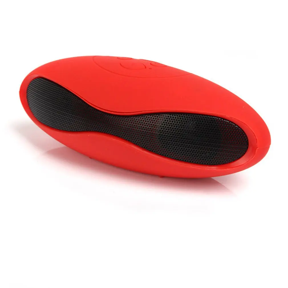red-red Мини Bluetooth динамик портативный беспроводной динамик звуковая система 3D стерео музыка объемный TF USB Super Bass Колонка акустическая система - Цвет: red-red