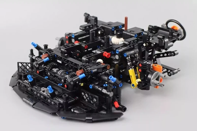 DHL XQ1001 Technic Car MOC-16915 McLaren P1 функция двигателя автомобильный набор строительных блоков Кирпичи 20087 детская Рождественская игрушка