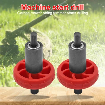 

2pcs Drill Bit Adapter Starter Button Household Gardens Planting Electric Engine Start Plug Elements for Gardening