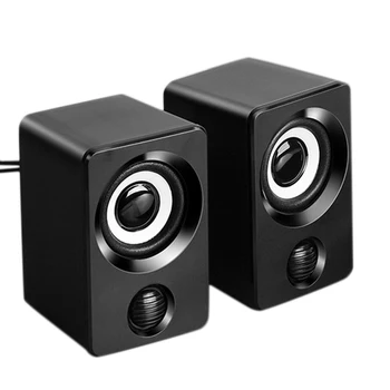 

RISE-Surround Computer Speakers with Stereo USB Wired Powered Multimedia Speaker for PC/Laptops/Smart Phone