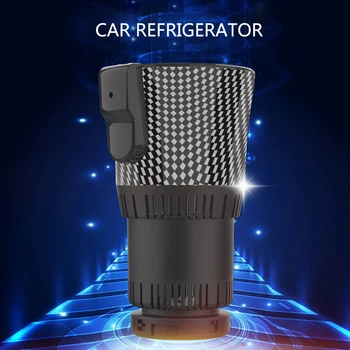 

2-In-1 Smart Car Cup Warmer and Cooler 12V3A Electric Coffee Warmer Beverage Cooling & Heating Cup for Car Trip