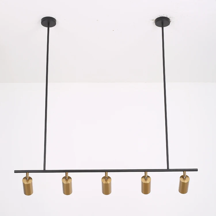 

5 27 Popular New Design High Quality Circuit Led E Iron Track Light Lamparas De Techo Colgante scandinavian