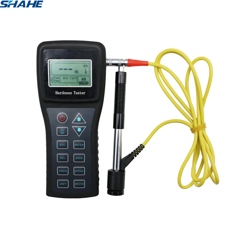Портативный тестер твердости shahe leeb дюрометр для металла и стали|portable hardness tester|leeb