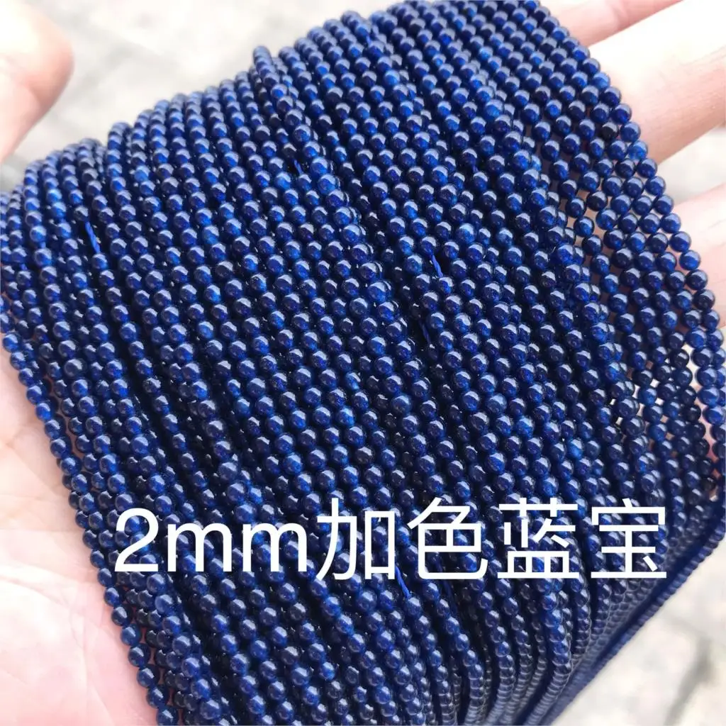 OMHXZJ ZB180 2 мм DIY браслет ожерелье аксессуары для изготовления ювелирных изделий натуральный камень горячий прекрасный опал Гранат Розовый кварц бусины