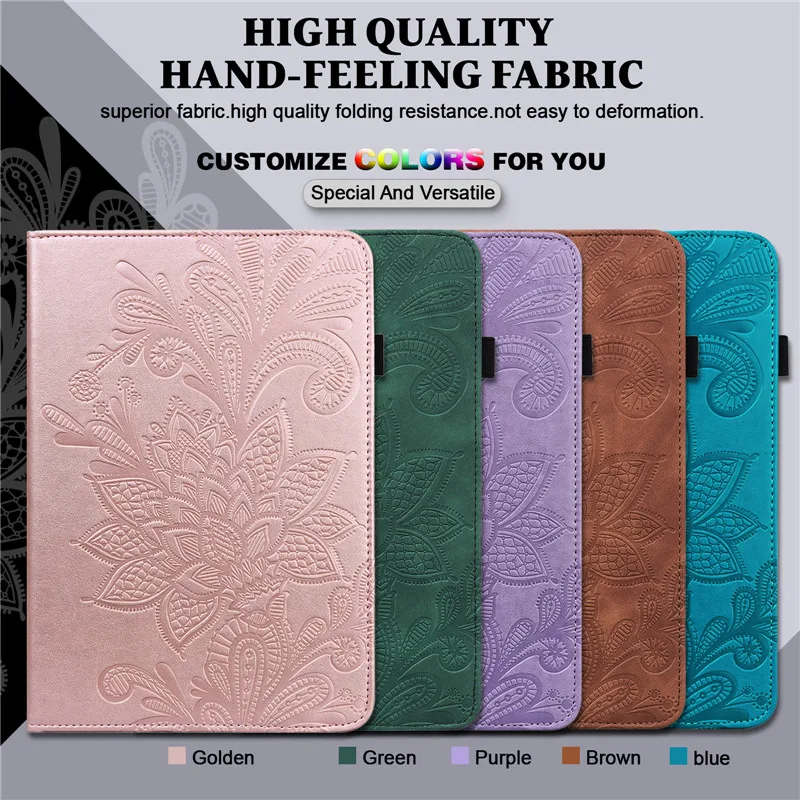 Case For Samusng Galaxy Tab A7 Lite 8.7 2021 SM-T220 SM-T225 Leather TPU Cover Folio Book Cover For Tab A7 Case 10.4 SM-T500_voghion.com