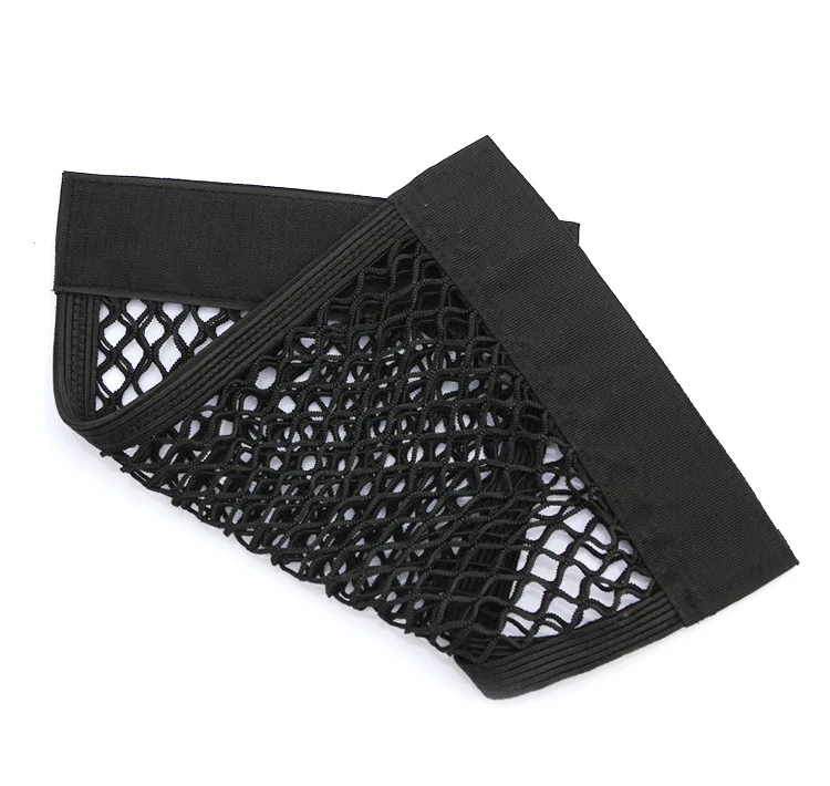 Car Trunk Storage Bag Nylon Mesh Nets Auto Back Rear Trunk Organizer Elastic String Luggage Net Holder Pocket Car Accessories