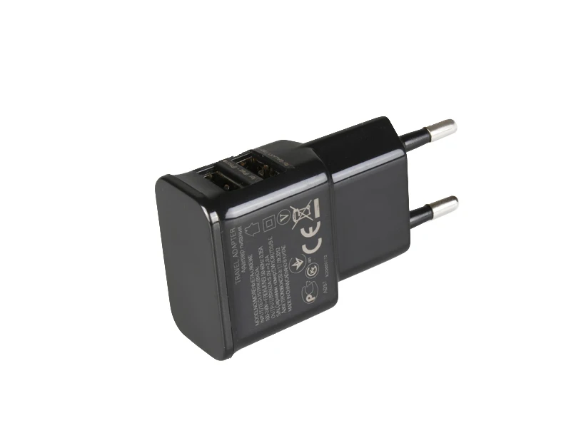 ЕС plug Dual USB Универсальное зарядное устройство для мобильного телефона s 5V 2A Походное зарядное устройство, адаптер для iPhone для Android