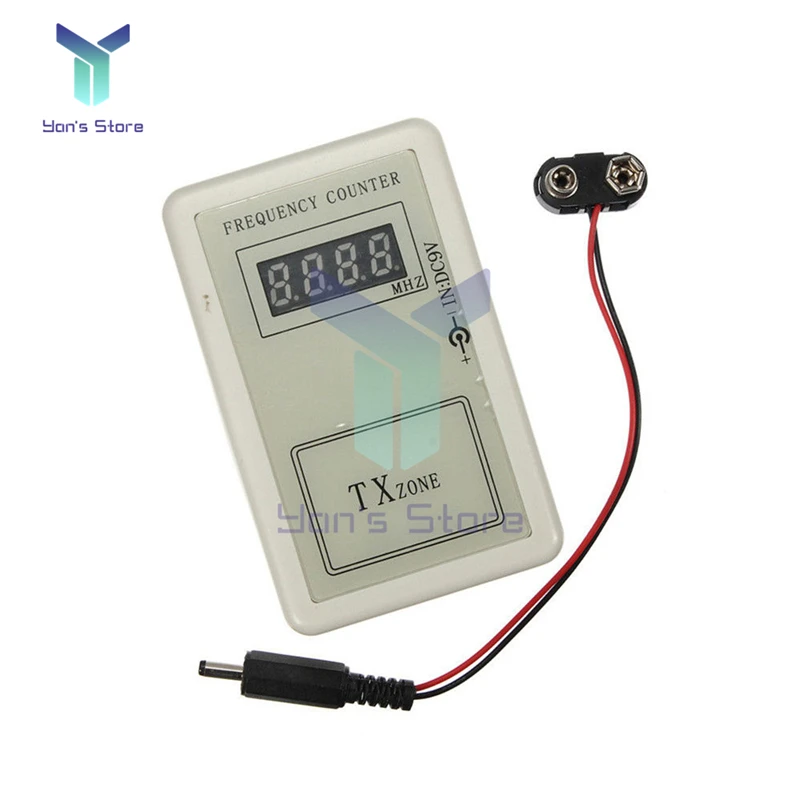 Handheld Digital Frequency Counter Remote Control Wireless Frequency Meter 250-450MHZ for Electric door Car Auto Remote Control frequency counter tester,frequency meter