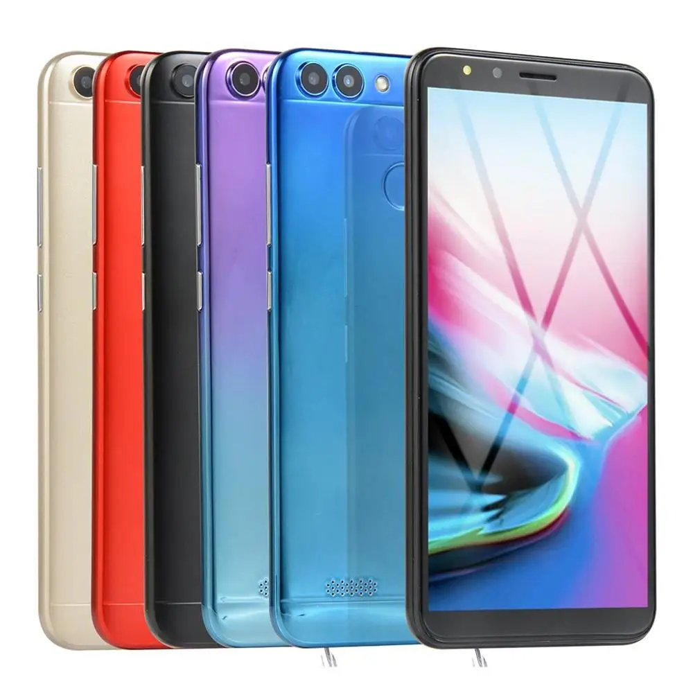 

5.5 Inch Large Screen Mobile Phone Fingerprint Machine 512Mb+4Gb Smart Phone Durable Hd Screen Smartphone