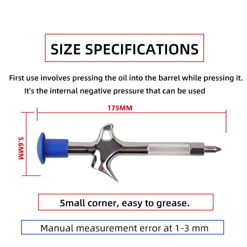 Велосипедный смазочный инжекторный пистолет-мини-инструмент для смазывания нижних скоб, подшипников гарнитуры, педалей, ступиц
