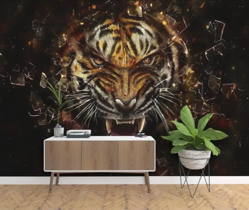 

3D фото обои для дома, улучшенные обои для гостиной, фоны для телевизора, картина для украшения стен