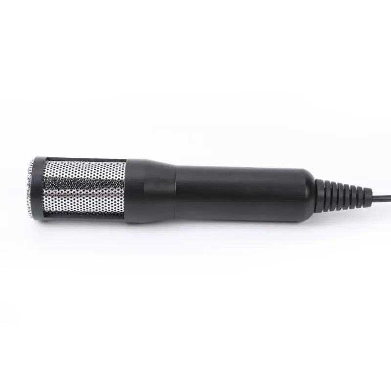 USB Microphone Wired Condenser for Phone PC Skype Studio Microphone Studio Mic with Stand Clip USB Microfone Karaoke Mic