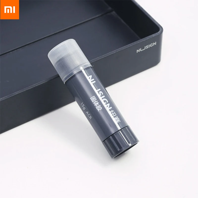 

new xiaomi youpin Nusign Magic Glue Stick 1pcs Strong solid glue transparent color high viscosity office student stationery
