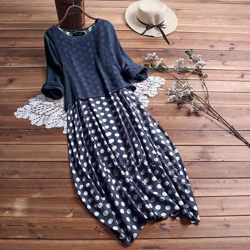 Платье Макси Осень