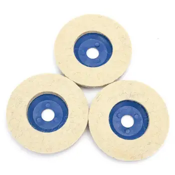 

Inch Wool Polishing Pads Buffing Angle Grinder Wheel Pad Set Abrasive Disc Tools Useful Felt 100mm Polishing F6N0