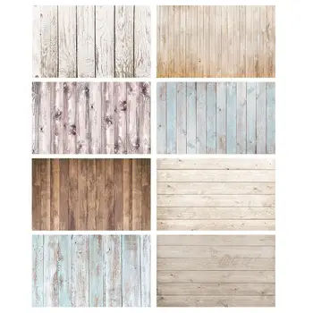 

Wooden Plank Photographic Backgrounds Computer Printed Photophone Backdrop for Children Baby Pet Toy Photobooth Photo Studio