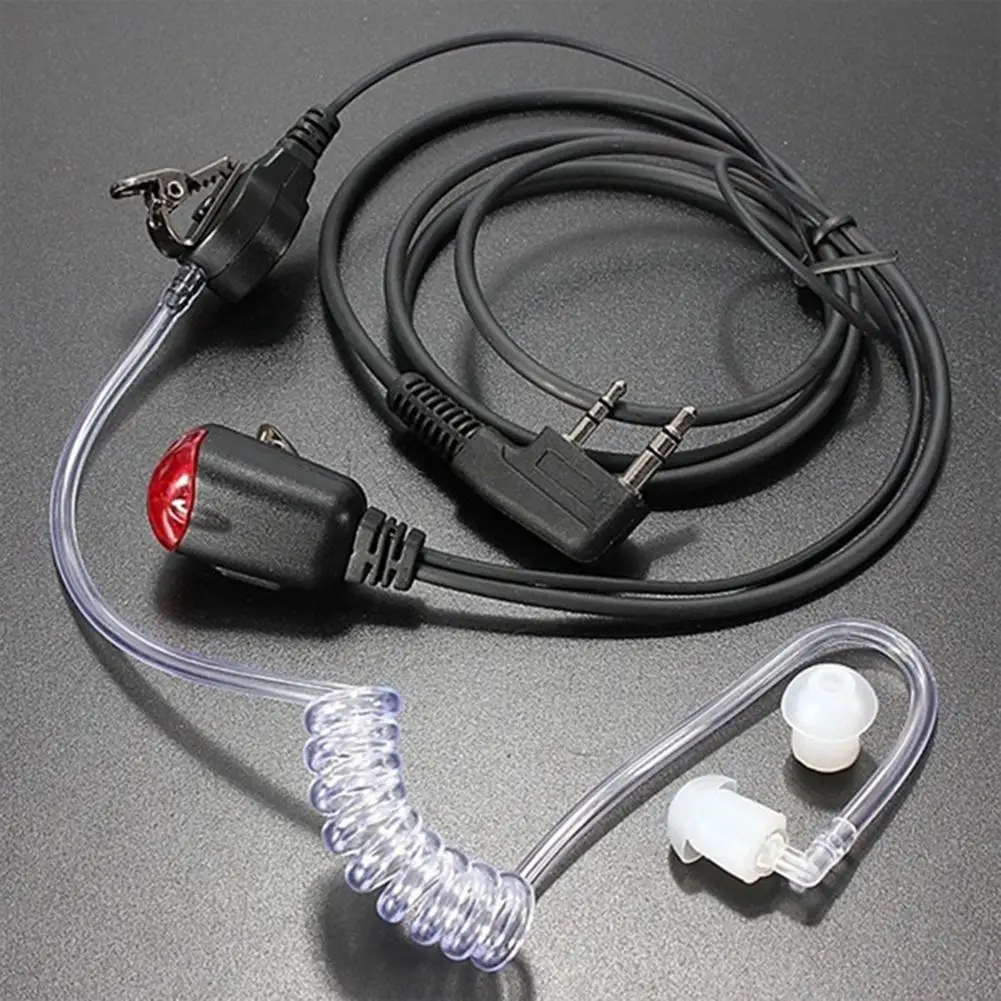 PTT Mic Earpiece Walkie Talkie Headset for Kenwoods TK3107 Bao feng UV-5R BF-888S GT-3TP GT-3 Portable Radio Walkie Talkie
