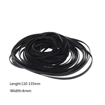 

50PCS Universal Assorted Common Flat Rubber Belt Mix Cassette Tape Machine Belt for Recorders Walkman CD DVD