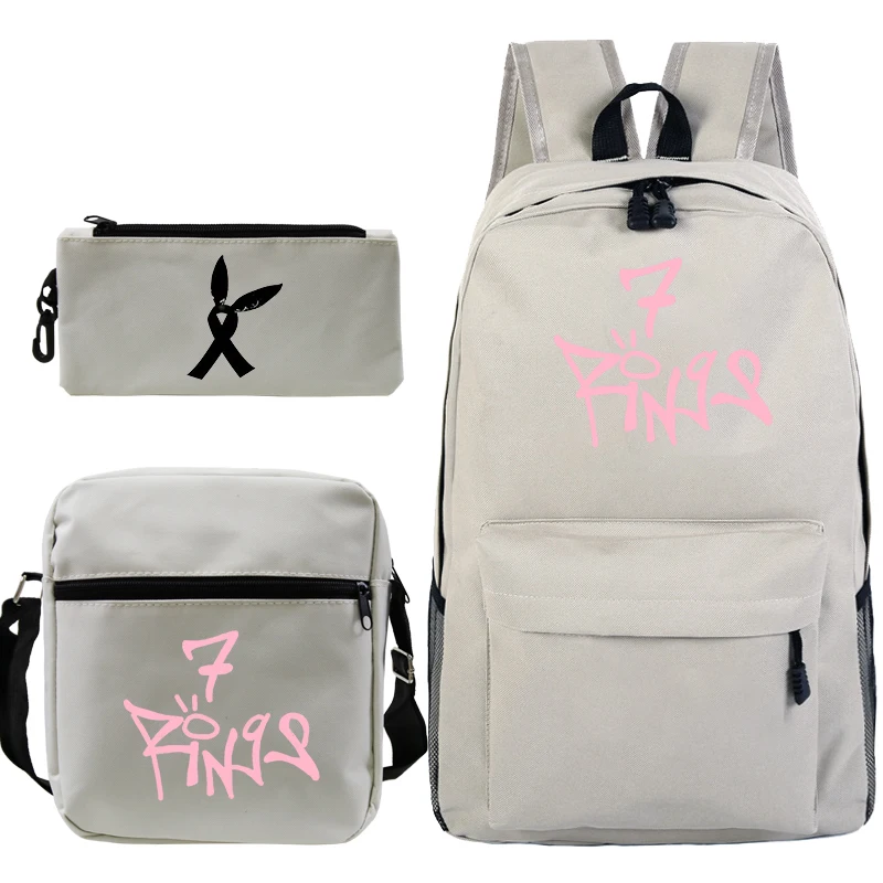 Ariana большая сумка-рюкзак Mochila 3 шт./компл. школьные рюкзаки для девочек и мальчиков рюкзак для ноутбука дорожные сумки женские рюкзаки+ ручные сумки+ сумка для ручек - Цвет: 23
