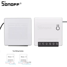 SONOFF MINI WIFI Switch DIY Smart Timer Module 2 Way Control Ewelink APP/LAN/Voice Remote 10A Alexa Google/Smart Home Automation цена SONOFF MINI WIFI Switch DIY Smart Timer Module 2 Way Control Ewelink APP/LAN/Voice Remote 10A Alexa Google/Smart Home Automation цены онлайн