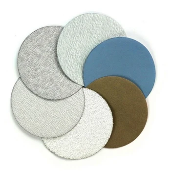 

30pcs 6 Inch Polishing 60,240,600,1000,5000,10000 Grit Wet/Dry Hook And Loop Sanding Discs Abrasive Tools