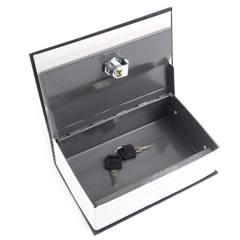 

Security Simulation Dictionary Book Hidden Safes Case Home Cash Money Jewelry Locker Secret Safe Storage Box with Key Lock