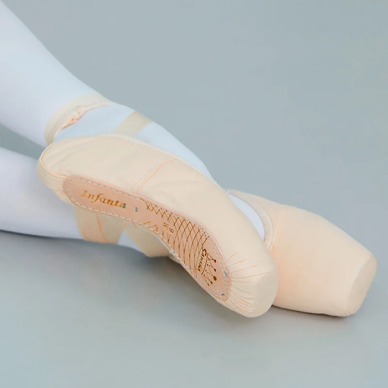 Ballet Pointe Shoes Sansha Pink Canvas Upper Paper Sole Dance Shoes For Beginner Kids Adult CP,ballet shoes