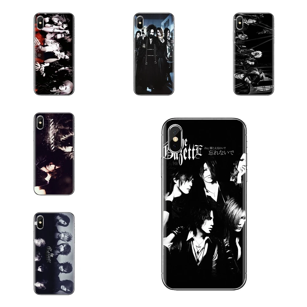 For Samsung Galaxy A3 A5 A7 A9 A8 Star A6 Plus 2018 2015 2016 2017 TPU Transparent Skin Cover The gazette Visual kei band Poster |