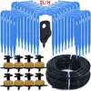 Greenhouse Drip Irrigation 4-way 3/5mm  Drip Arrow 2-way Transmitter Irrigation Watering System for Pot Garden Lawn 10set/20set ► Photo 3/6