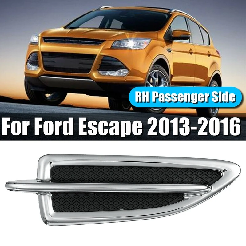 

Right Hand Side Fender Chrome Emblem Moulding for Ford Escape 13-16 CJ5Z16228AB