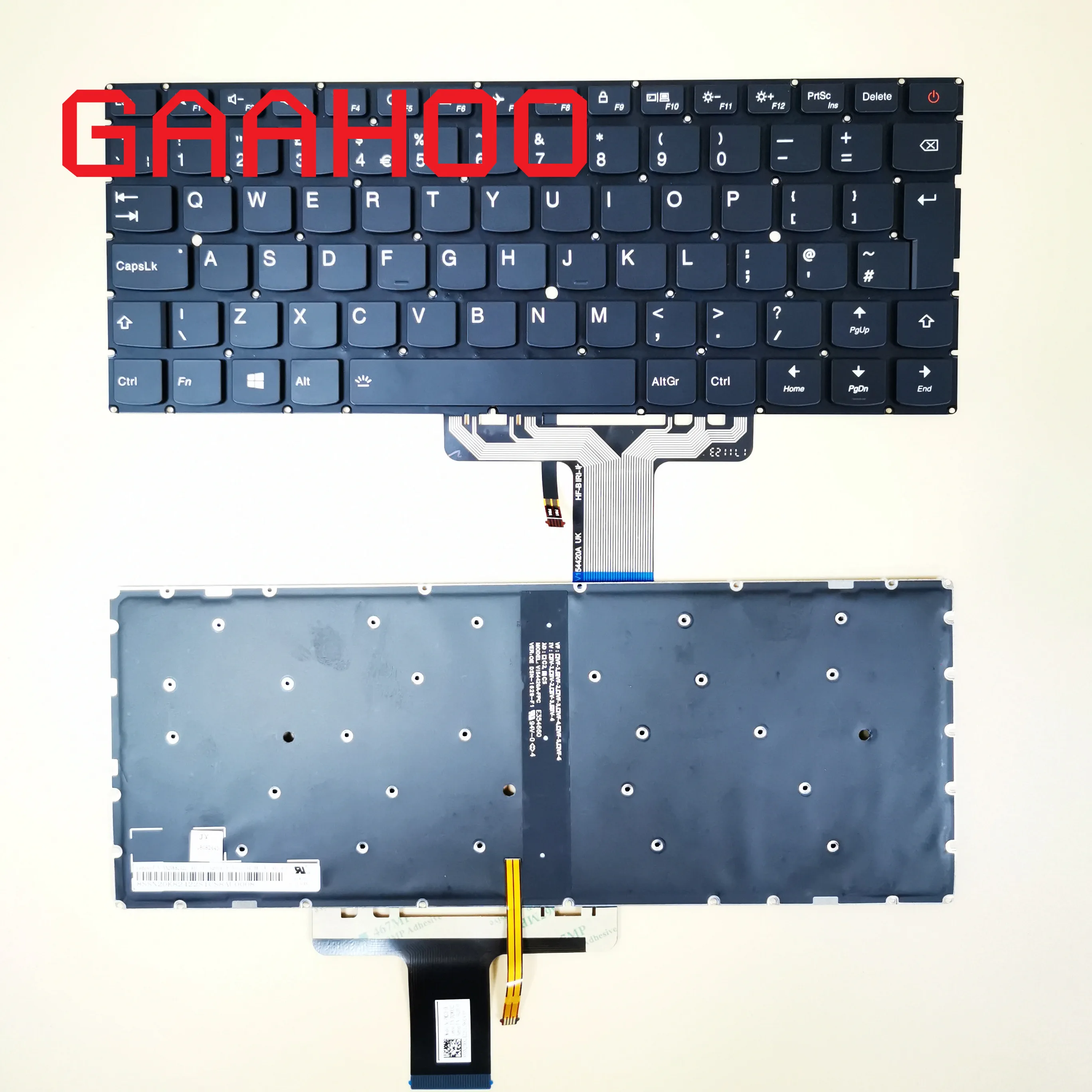 UKGBBacklitkeyboardforLenovoIdeaPad710s13710S13IKB710S13ISK
