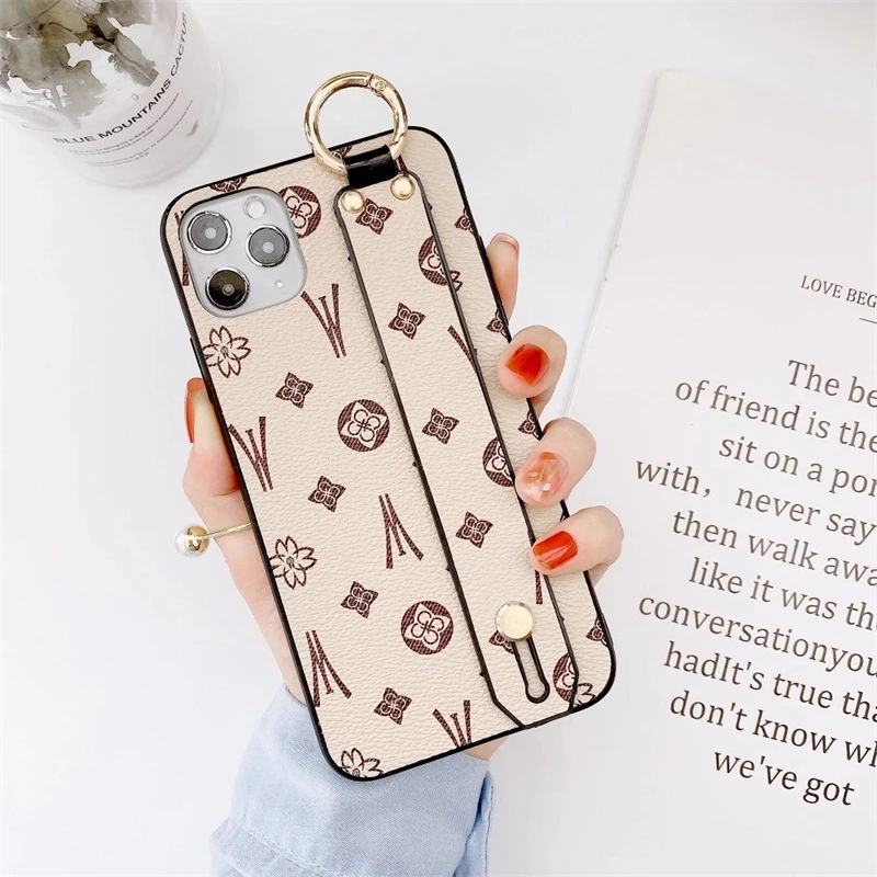 Luxury Brand Leather Case for Apple iPhone 14 13 12 11 Pro Max XR XS 8 7  Plus GG Louis Flower Original Designer Silicone Cover - AliExpress