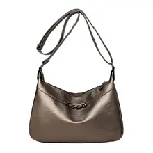 Женские сумки тренд Женские повседневные дикие сумки через плечо среднего возраста женский тренд простой стильный Дикий