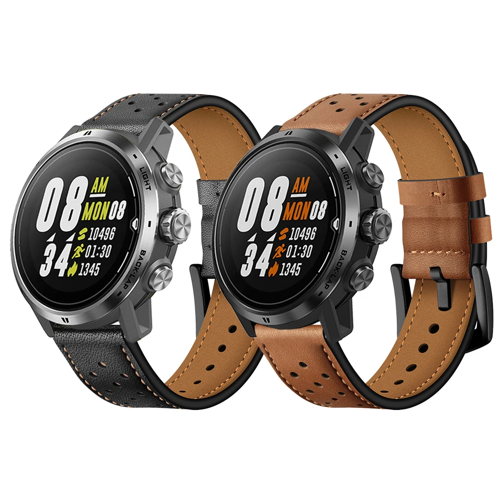 Кожаный ремешок для часов COROS APEX Pro 46 мм 42 быстросъемный браслет | Наручные часы