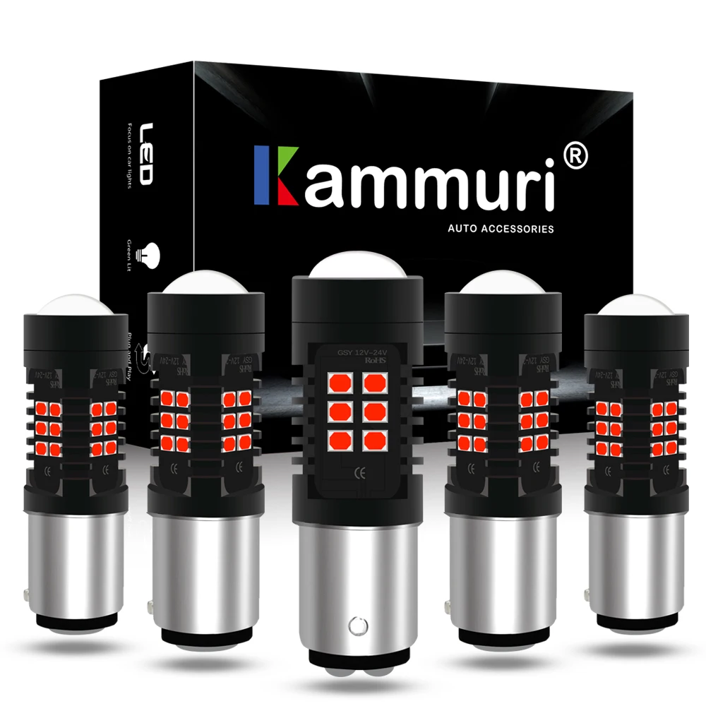 Светодиодные лампы kammusi 2X 1157 P21 5 Вт P21/5 P21/4 PR21/5 BA15D BAZ15D BAW15D BAY15D светодиодный