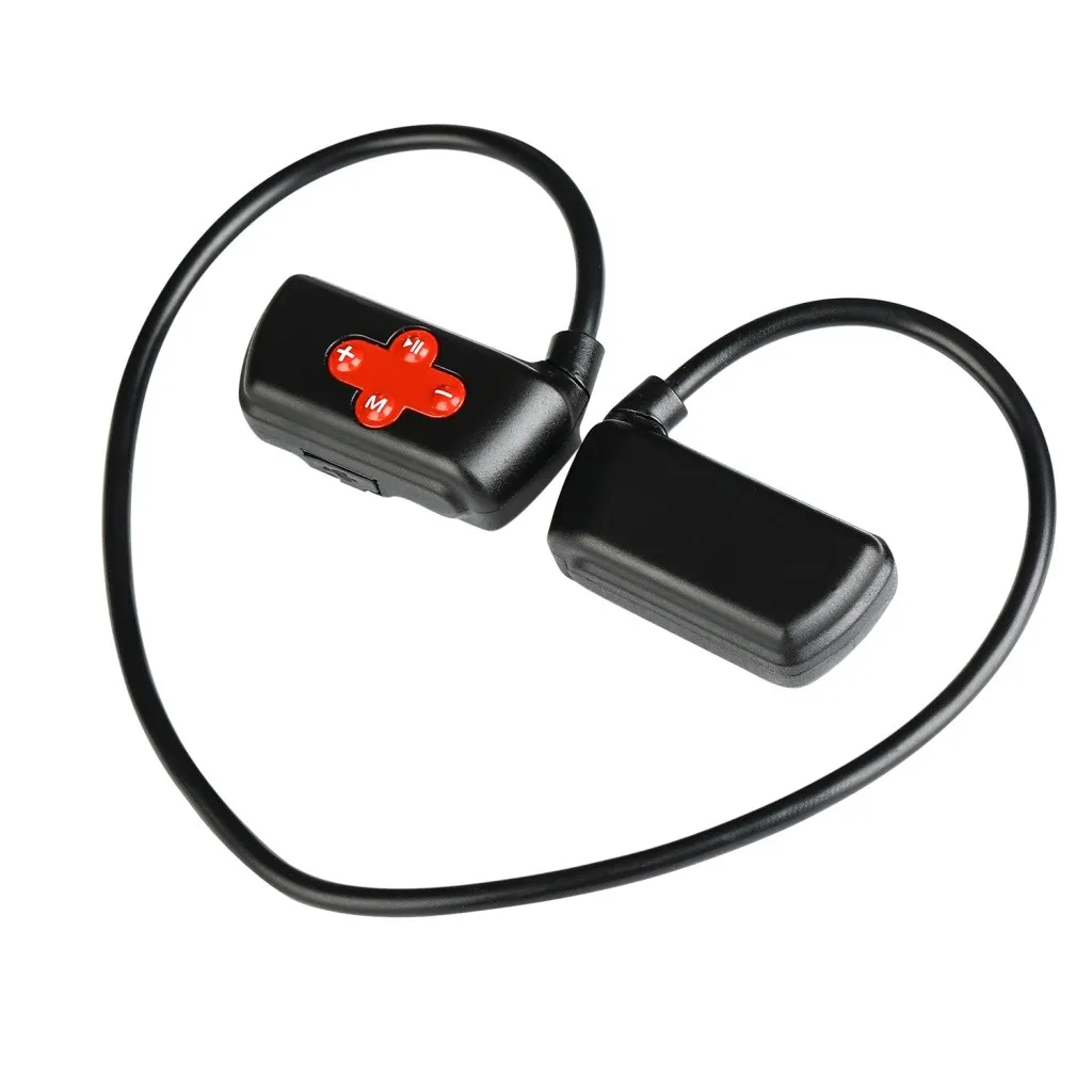 RD CARPRIE 16G-B IPX8 водонепроницаемый M-P3 музыкальный плеер Wwim наушник для дайвинга наушники с зажимом водонепроницаемый музыкальный Displayers-L828 - Цвет: RD